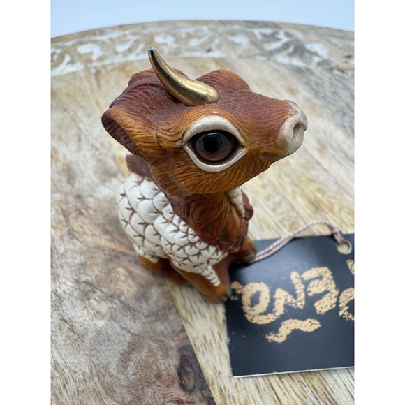 Vtg. Windstone Editions Baby Dragon Unicorn KI-RIN fantasy Figurine by Pena 2000 - Picture 4 of 8